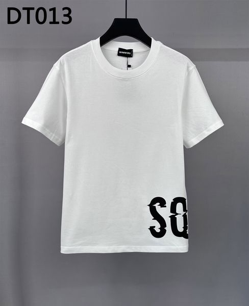 DSQ Phantom Turtle T-shirts Men's Mens Designer T-shirts Black White Cool T-shirt Men Summer Italian Fashion T-shirt Street T-shirt Plus taille M-xxxl 6221