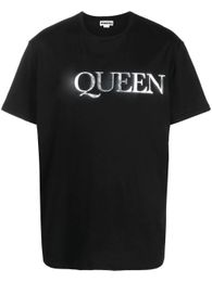 DSQ PHANTOM TURTLE T-shirts pour hommes QUEEN T-shirt noir et blanc avec logo en spray pour hommes en multicolore 68665