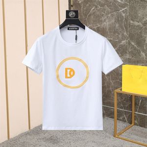 DSQ PHANTOM TURTLE Hommes Designer T-shirt Italien Milan Mode Logo Imprimer T-shirt Été Noir Blanc T-shirt Hip Hop Streetwear 102828