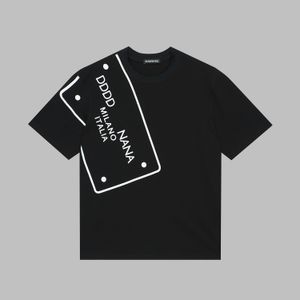DSQ PHANTOM TURTLE Mens Designer T-shirt Italien Milan Fashion Logo Print T-shirt Été Noir Blanc T-shirt Hip Hop Streetwear 100% Coton Tops Plus la taille 51592