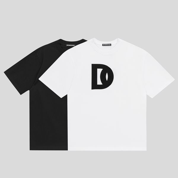 DSQ PHANTOM TURTLE Camiseta de diseñador para hombre Italian Milan Fashion Logo Print T-shirt Summer Black White T-shirt Hip Hop Streetwear 100% Cotton Tops Plus size 05793