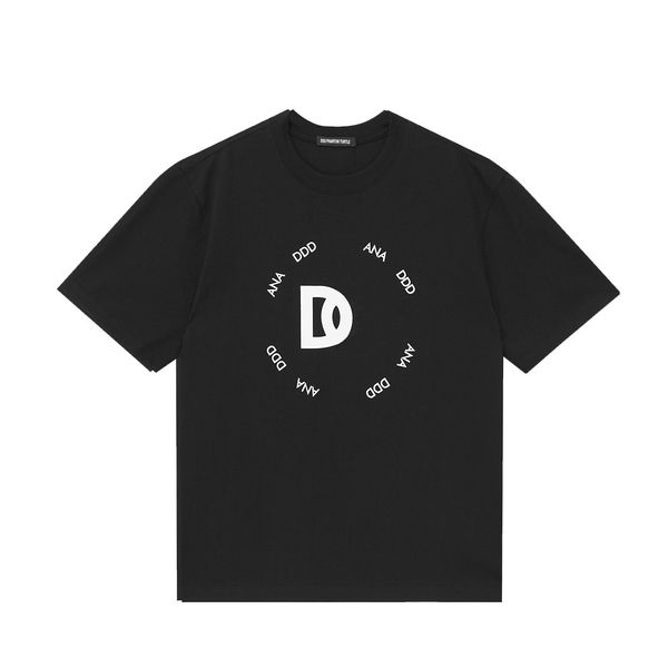 DSQ PHANTOM TURTLE Camiseta de diseñador para hombre Italian Milan Fashion Logo Print T-shirt Summer Black White T-shirt Hip Hop Streetwear 100% Cotton Tops Plus size 51499
