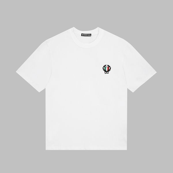 DSQ PHANTOM TURTLE Camiseta de diseñador para hombre Italian Milan Fashion Logo Print T-shirt Summer Black White T-shirt Hip Hop Streetwear 100% Cotton Tops Plus size 51580