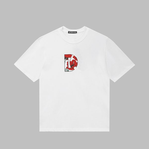 DSQ PHANTOM TURTLE Camiseta de diseñador para hombre Italian Milan Fashion Logo Print T-shirt Summer Black White T-shirt Hip Hop Streetwear 100% Cotton Tops Plus size 51510