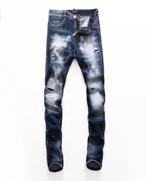 DSQ Phantom Turtle Perfecto Wash Cool Guy Jeans Classic Fashion Man Hip Hop Rock Moto Mens Casual Design Ripped Dis Ftn DSquareds 6586313