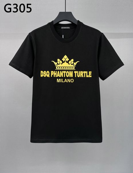 Camiseta de algodón de manga corta de tortuga Phantom Phantom con camisetas Milano logo estampado para hombres Tamisetas de manga de manga de manga corta Tops de hip hop de verano Tees Streetwear |5668