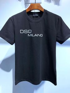 DSQSURY 2022SS nueva camiseta de diseñador para hombre, camisetas de moda de París, camiseta DSQ de verano para hombre, Top 100% de algodón de alta calidad ST524