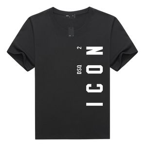 Marca dsq2, camisetas para hombre, nuevo estilo de verano para hombre, tendencia de personalidad, algodón, estampado informal, planchado, camiseta de manga corta dsq dsq2016