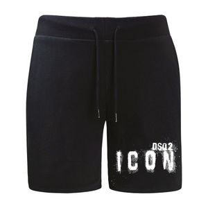 dsq2 Shorts Shorts pour hommes style d'été shorts de plage en coton tricoté pour hommes en vêtements d'été taille élastique lâche décontracté jeunesse pantalons de survêtement dsq grand pantalon en cinq parties dsq921