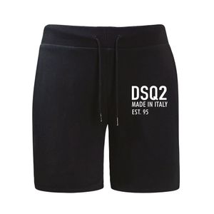 DSQ2 shorts Heren Shorts Shorts Summer Style Men's Knitting Cotton Beach Shorts in Summer Wear Elastische taille Loose Casual Youth DSQ Sweatpants broek DK2195