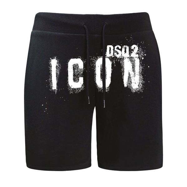 dsq2 Shorts Shorts pour hommes style d'été Shorts de plage en coton à tricoter pour hommes en vêtements d'été Taille élastique décontracté jeunesse dsq pantalons de survêtement grand pantalon en cinq parties DK921