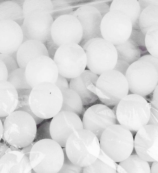 DSstyles 144 pièces 38mm balles de bière-Pong blanches balles de Ping-Pong lavables boire blanc pratique balle de Tennis de Table 2133154