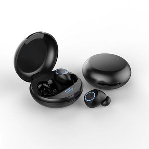 DT11 DT-11 Portable TWS Waterdichte oortelefoons Sport Universal Wireless Ear Buds Quality Music Auto Pairing met LED Digital Display
