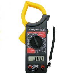 DT266 Hoog nauwkeurige klemtype Multimeter Digitale ampèremeter Universele stroommeter AC/DC Volledig automatisch