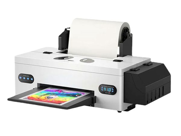 Impresora de transferencia DTF A3 L1800 DTF, máquina de impresión de camisetas con alimentador de rollos, horno de curado para ropa, sudaderas con capucha y pantalones vaqueros