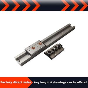 Dual-Axis Guide Rail Linear Rail 1/2pcs SGR10 100-1150mm+High Speed Guider Slot Slider SGB10+Lock