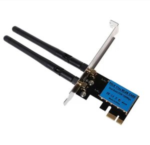 Dual Band 1200Mbps PCI-E Wireless WiFi Adapter Network Card 2.4G/5GHz Wi-Fi Pce E Card voor laptop