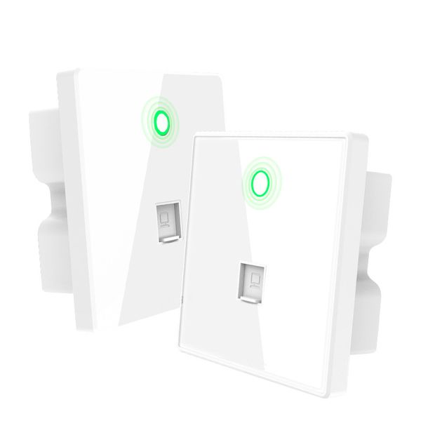 Dual Band IEEE 802.11ac 2.4GHz/5GHz Inalámbrico de pared Wi-Fi Punto de acceso Socket Wifi AP Router