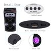 Double Bluetooth haut-parleur portable haut BassOutdoor parleurs sans fil Bluetooth Support / TF / USB / FM Radio / AUX / MP3 / MP4 Karaoke Party Speaker