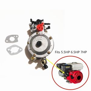 Kit de Conversion de GPL de carburateur à double carburant pour moteur de pompe à eau de pièces de générateur GX200 160 168F 170F299h