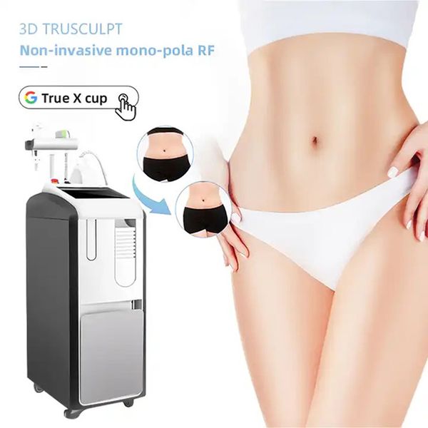 Machine de levage de visage à double poignée RF amincissante Trusculpt 3D