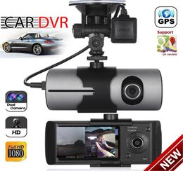 Cámara GPS de lente dual CAR HD DVR DASH CAM RECORDER DE VIDEO GSENSOR Visión nocturna 5710516