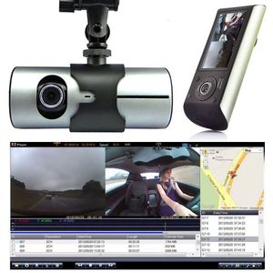 Caméra GPS à double objectif HD DVR pour voiture, enregistreur vidéo de tableau de bord, capteur G, Vision nocturne 2703