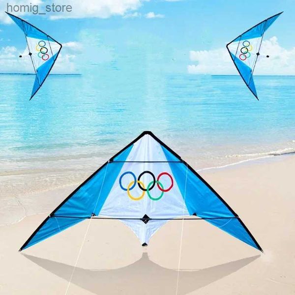 Livraison gratuite Double ligne Couche Kite Flying Professional Kites pour adultes Kite Surf Kite String Power Kite Nouveau débutant Koi Y240416