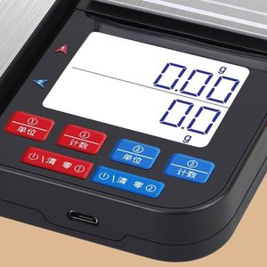 Dual Platform Digital Kitchen Food Scale Tare Backlight Flight Dispaly para contar inteligentes para ingredientes alimentarios horneados