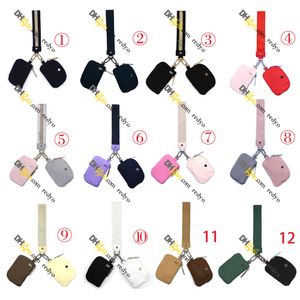 Roze Lu Dual Pouch-polsbandje Redyo Waterdichte mini-yogatas Afneembare mini-ritssluiting rondom polsbandje Portemonnee Draagbare sleutelhanger portemonnee Muntportemonnee Mini dames muntzakje