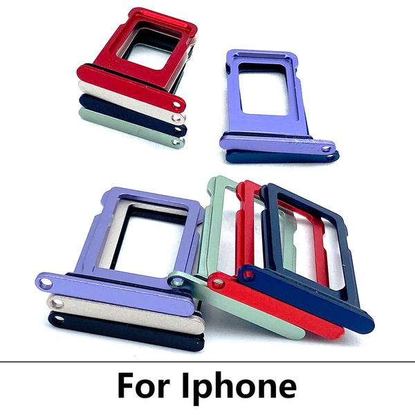 Double plateau de carte SIM pour iPhone 12 Mini SIM Holder Slot Remplacement Pièces de remplacement