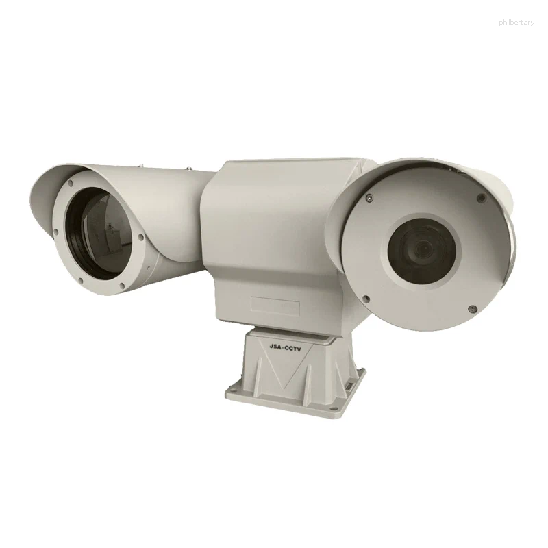 Dual-Spektrum-PTZ-Kamera-thermisch-bildgebende Fernüberwachungssystem Ladungstrahlende Schutzabdeckung Integriertes Kit