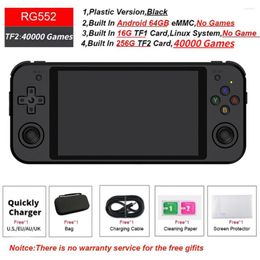 Dual System Handheld Console 4200 Retro Games 5.36 IPS Touchscreen PD Charge Android Linux Portable Game Player