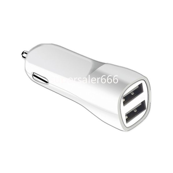 Chargeur de voiture à double Ports USB 2,1a, adaptateur d'alimentation, pour iphone X 11 12 13 14 15 Pro max Samsung S20 S23 S24 s1, mp3 mp4, gps, casque
