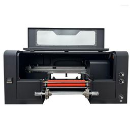 Dual Xp600 Hoofd Uv Dtf Printer A3 Roll Transfer Film Sticker Label Drukmachine 30Cm Ab Cup Wrap vernis