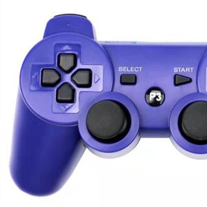 Dualshock 3 Contrôleur sans fil Bluetooth sans fil pour P3 Vibration Joystick GamePad Contrôleurs de jeu avec boîte de vente au détail