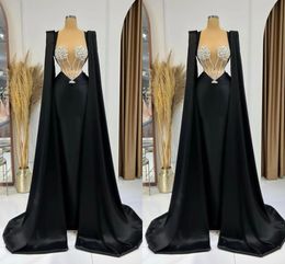 Dubai Arabisch plus size mermaid jurken Sweetheart kristegels lovertjes Formele feestjurk Pageant verloving Celebrity avondjurken Custom Made Made Made