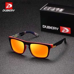 DUBERY Gafas de sol polarizadas Aviación para hombres Made de conducción de lentes solar masculinos para hombres diseñador de marca de lujo retro Oculos 731 L230523