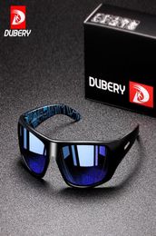 Dubery Sports Style Lunettes de soleil Men Polarisé Drivante Vision nocturne Vision Sun Sun Voyage Goggles Shades Gafas de Sol G221421655