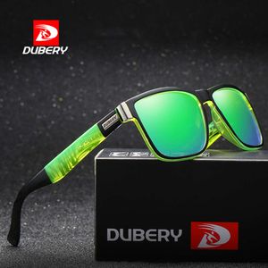 DUBERY518 Nuevas gafas de sol polarizadas para conducción deportiva con película verdadera