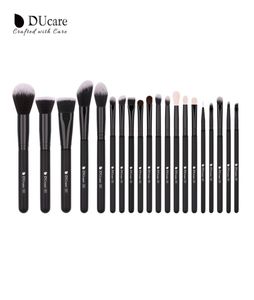 DUCARE 20pcs Brosse de maquillage professionnel avec 1PCS Brush Clean Box Makeup Broshes Set Natural Goat Hair Cosmetics Brush Set8829872900043