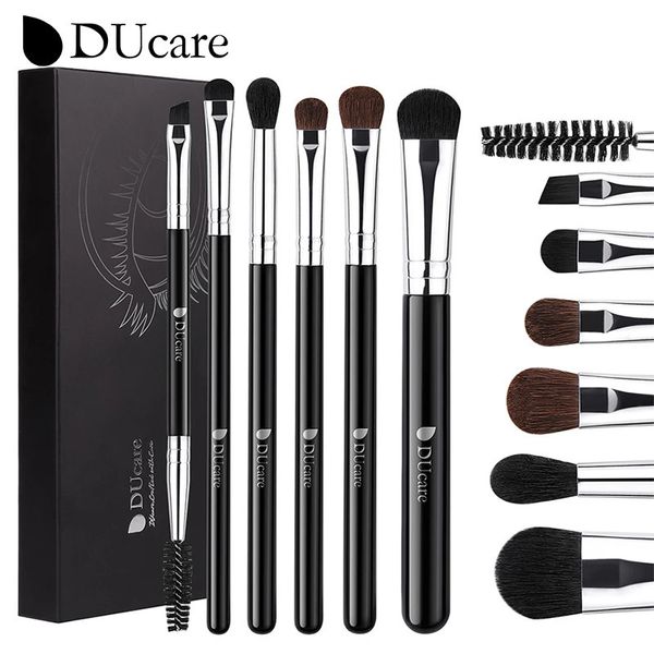 Ducare 6-7pcs Tools Powder Foundation Falyshadow Earnow Synthetic Hair Women Makeup Brush Set 240115