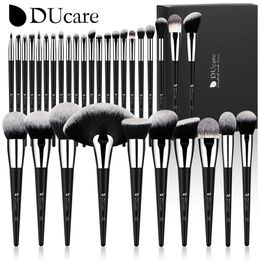DUcare Professional Makeup Brush Set 10-32Pc Pinceaux Kit de maquillage Synthétique Cheveux Fondation Puissance Fards À Paupières Mélange Outils de Beauté 240115