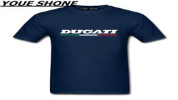 Ducati Superbike Italie Corse MCK Summer Men039s T-shirts Men Tshirt ShortSleeved Men Ducati imprimé 100 coton Tshirt3281673