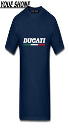 Ducati Superbike Italia Corse McK Summer Men039s T CHISHS Men Camiseta Shortleved Men Ducati Impreso 100 Camiseta de algodón79347772