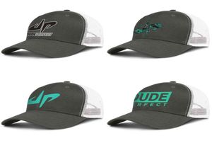 Dude Perfect logo verde militar para hombre y mujer gorra de camionero béisbol diseñador genial Hipster sombreros de malla Art Logo Letter Prints Go Big7987670