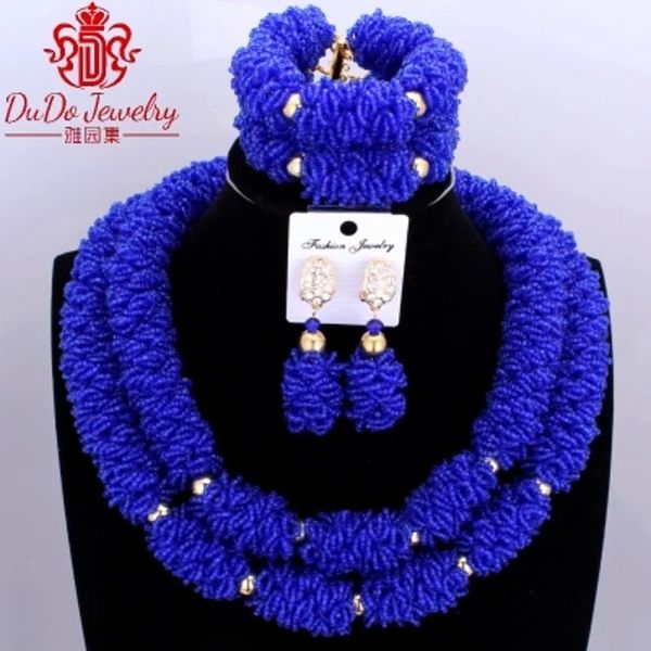 Dudo Store – ensemble de bijoux rouges pour femmes, ensemble de bijoux fins africains en perles de cristal, Costume audacieux, livraison gratuite, 2024