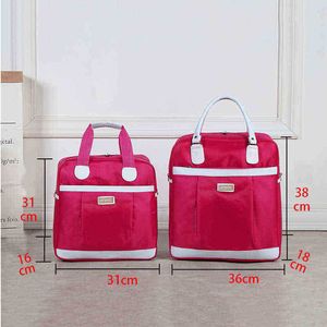 Duffel bag New Women Travel Bag Portable Large Capacity Duffle Womentravel Tote Weekend Bag 220728