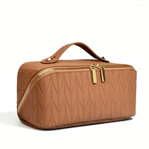 Duffel Bags 1 st Portable High-End Elastic Soft Pillow Bag Zipper Cosmetic