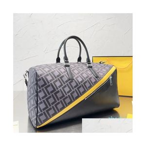 Duffel Bags 2023-Designer Duffle Bag Travel Lage Ladies Designers Bolsos Traveling Fashion Classic Letter Pattern Gran capacidad Dhp1E
